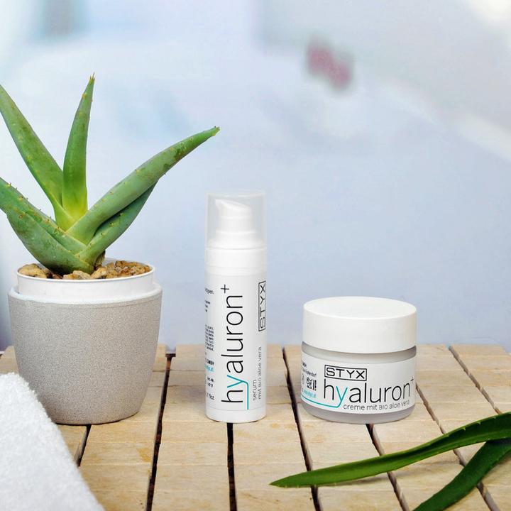 Immagine prodotto Styx Hyaluron Creme mit BIO-Aloe Vera, 50ml (50 ml, Crema 24h)