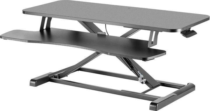 Wiltec Toboli desk top stand-up seat 95x40cm height-adjustable keyboard tray