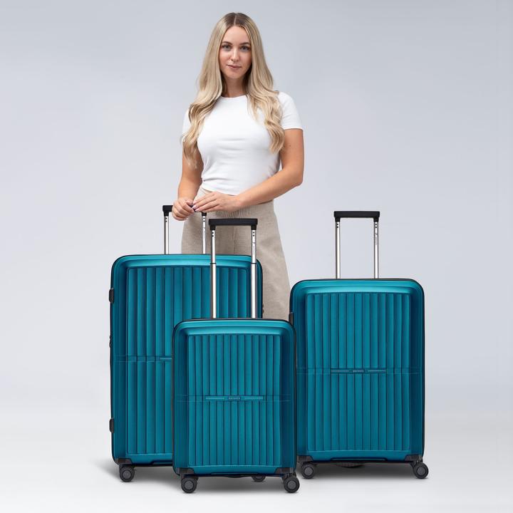 Produktbild Pactastic Collection 01 4-Rollen Kofferset 3tlg. mit Dehnfalte (221 l, XL (ab 115l))