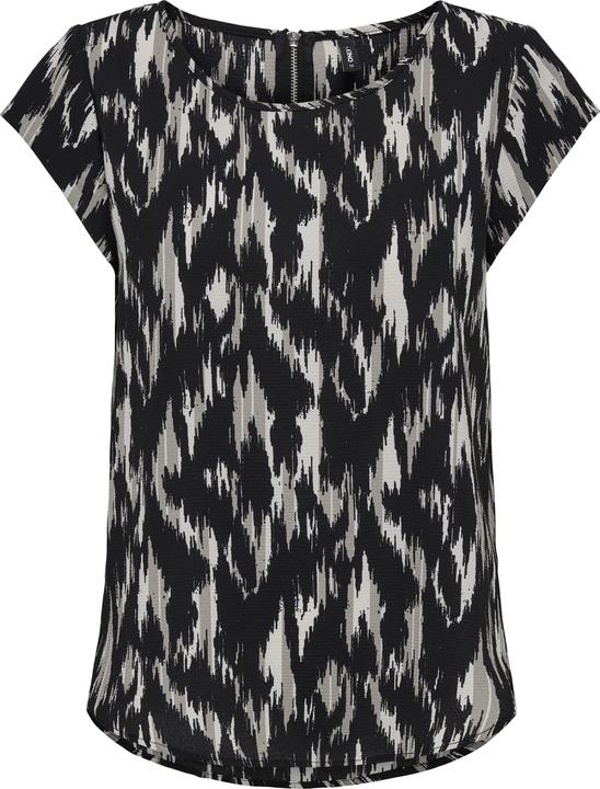 Only Print Oberteil mit kurzen Ärmeln Top (36)