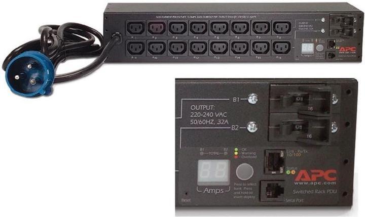Actual product image APC Power strip PDU AP7922B, Switched