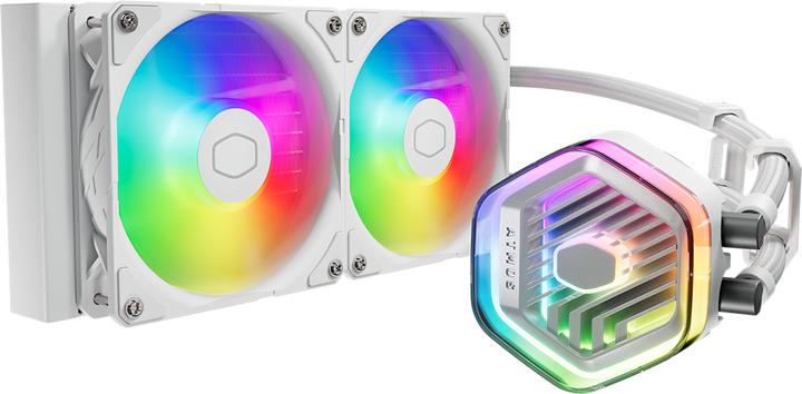 Cooler Master MLX-D24M-A25PZ-RW MasterLiquid 240 Atmos ARGB, 4-pin, 2x 120mm, 690-2500 RPM