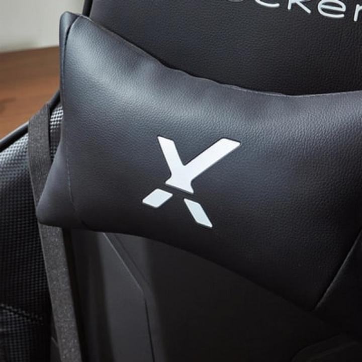 Produktbild X Rocker Chaise de jeu eSport Agility Sport avec ajustement ergonomique Noire Carbone