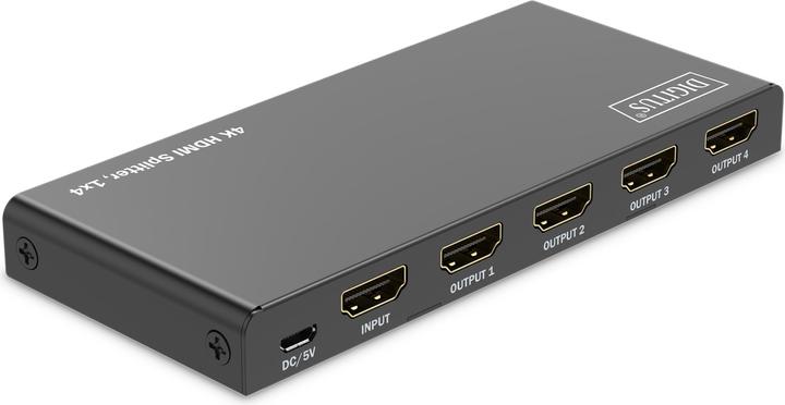 Actual product image Digitus 4K HDMI Splitter, 1x4