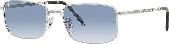 Ray Ban Lunettes de soleil RB3717 gris clair