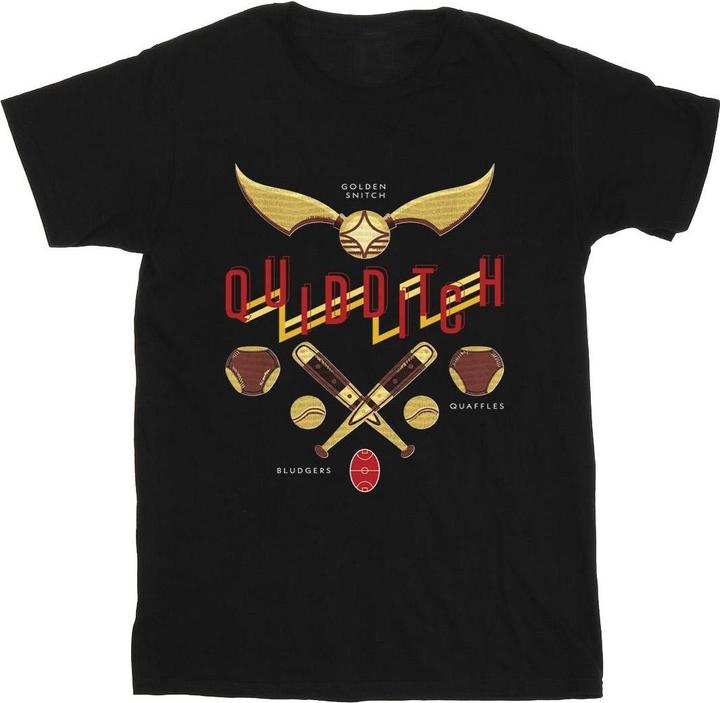 Image du produit - T-shirt QUIDDITCH GOLDEN SNITCH - Homme (S)