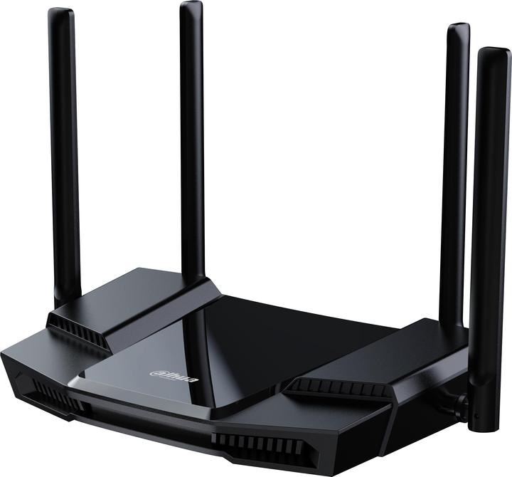 Dahua Wireless Router||Wireless Router|1800 Mbps|Wi-Fi 6|IEEE 802.11 b/g|IEEE 802.11n|IEEE 802.11ac|IEEE 8