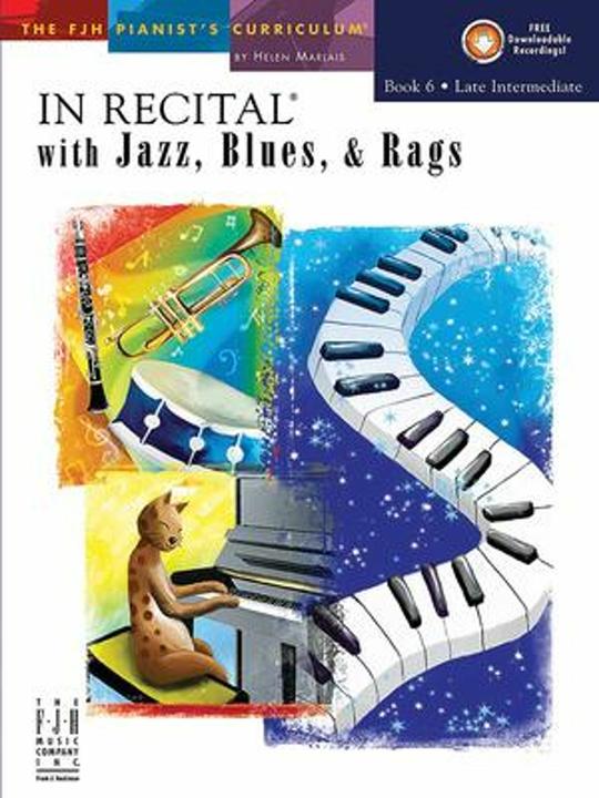 Actual product image Alfred Music In Recital(r) with Jazz, Blues & Rags, Book 6 (English, Helen Marlais, 2023)