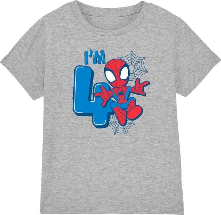 Immagine prodotto Spiderman Cute Spidey Maglietta 4° Compleanno Bambini (152, 158)