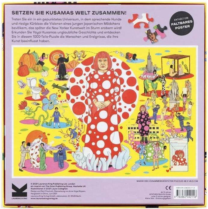 Image du produit Le monde de Yayoi Kusama (1000 pièces)