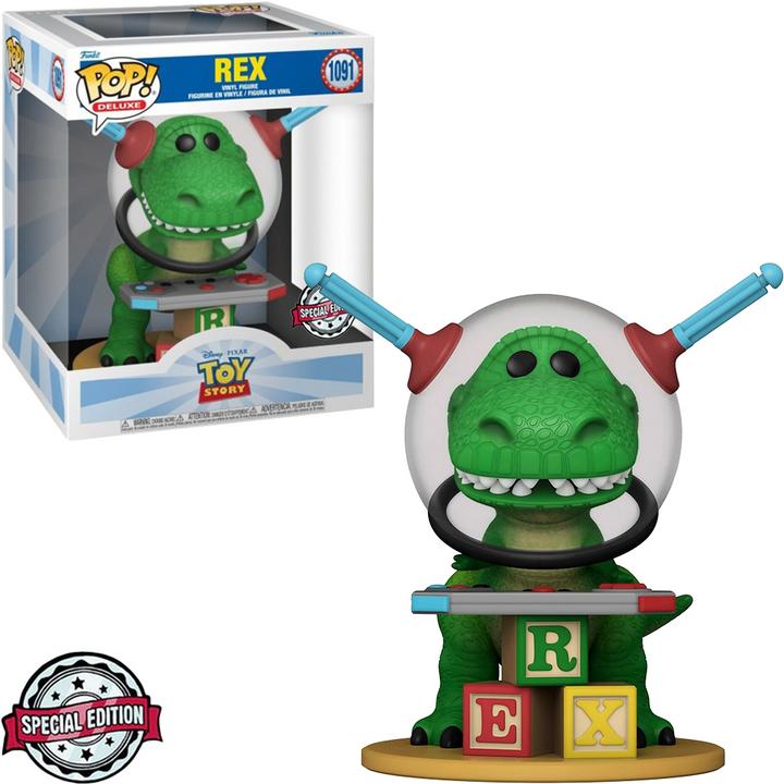 Actual product image Funko POP Disney Pixar Toy Story Rex Exclusive