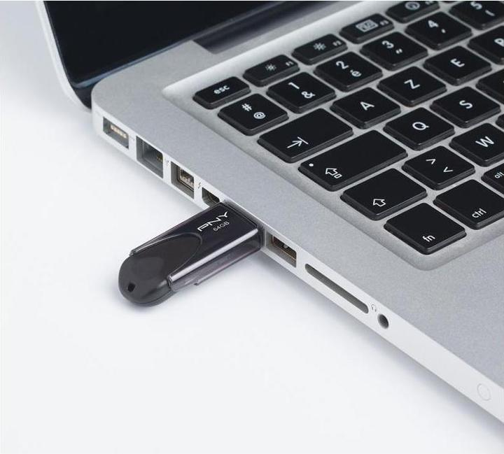 Image du produit PNY Attaché 4 (64 Go, USB-A, USB 2.0)
