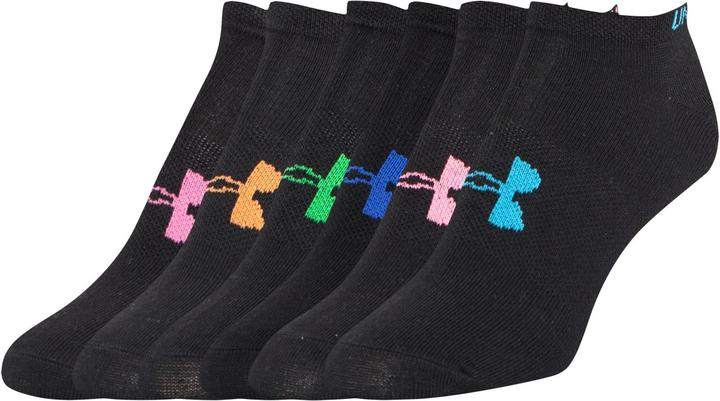 Under Armour Solid No Show er-ung (6er Pack, M)