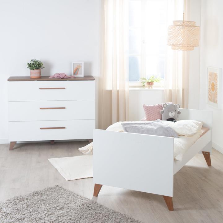 Image du produit Roba Ensemble pour chambre d'enfant Ole (Unité de changement, Lit de bébé, Armoires pour enfant)