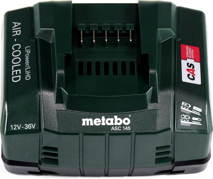 Immagine prodotto Metabo Power 160-5 18 LTX BL OF Compressore a batteria 18 V 8,0 bar Brushless + 2x pacco batteria LiHD 8,0 (5 l)