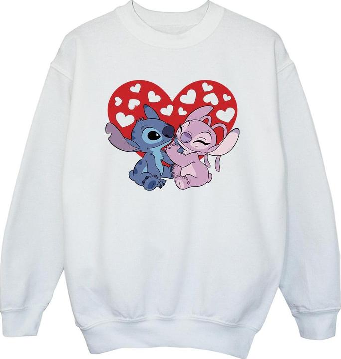 Disney Lilo & Stitch Hearts Sweatshirt Mädchen