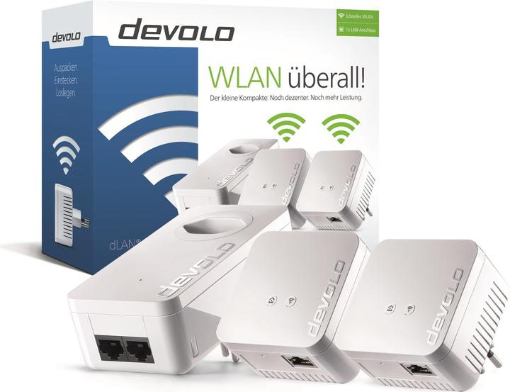 Actual product image Devolo dLAN 550 WiFi Network Kit (500 Mbit/s)