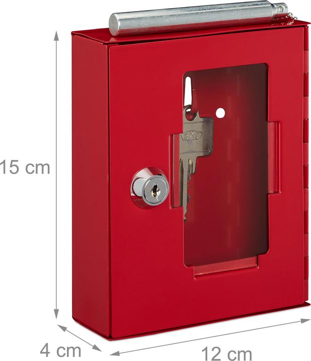 Actual product image Relaxdays Emergency key box