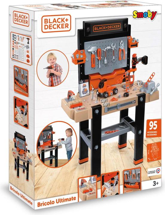 Produktbild Smoby Black & Decker Werkbank Super Center