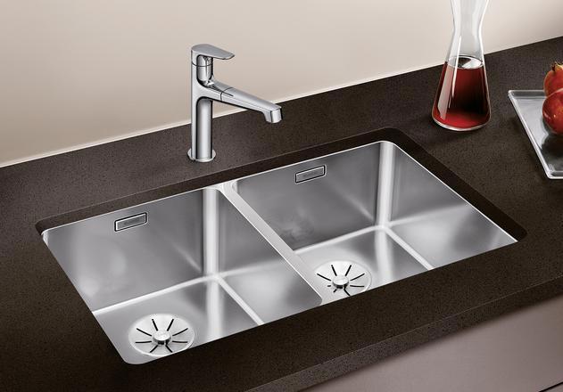 Actual product image Blanco Andano 340/340-U (Undermount sink, 44 cm, 74.50 cm)