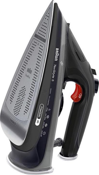 Produktbild Braun TexStyle 5 SI 5088 BK Trocken- & Dampfbügeleisen EloxalPlus soleplate (2800 W, 220 g/min)