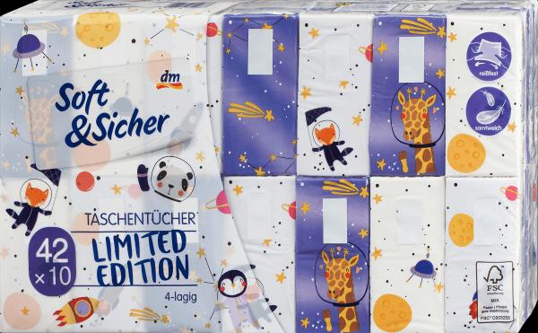 dm Soft&Sicher Fazzoletti Design 4 veli (42x10 pezzi)
