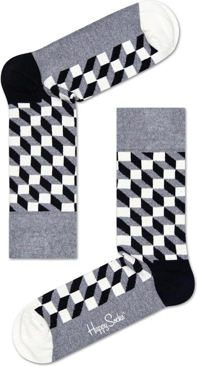 Happy Socks Filled Optic (Confezione singola, 36 - 40)