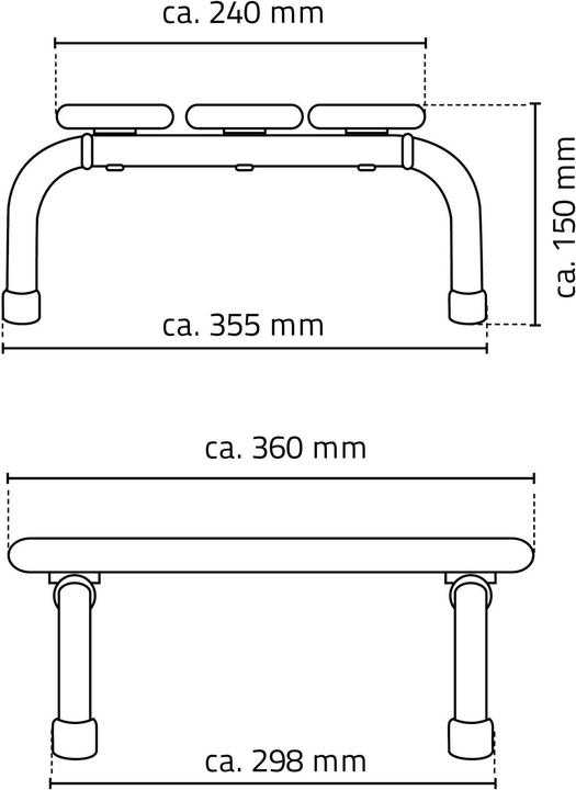 Image du produit Ridder Tabouret de baignoire (110 kg)