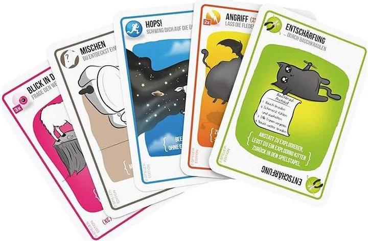 Actual product image Exploding Kittens 2-player edition (German)