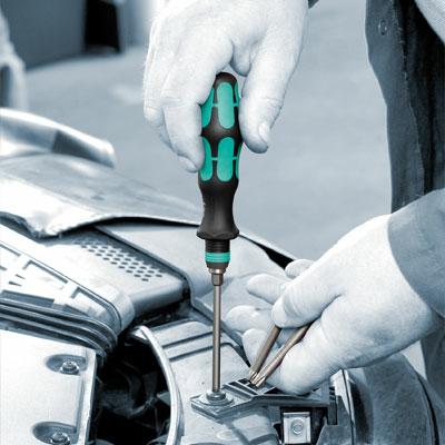 Actual product image Wera Kraftform Kompakt 20 (1.0 x 5.5 mm / 1.2 x 6.5 mm / PZ 1 / PZ 2 / PH 1 / PH 2)