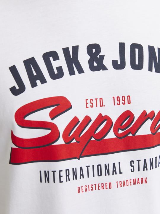 Produktbild Jack & Jones Jjelogo Tee Ss O-Neck 2 Col Ss25 Sn (3XL)