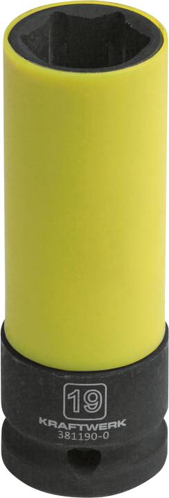 Kraftwerk Deep impact nut w.plastic ring (19 mm)
