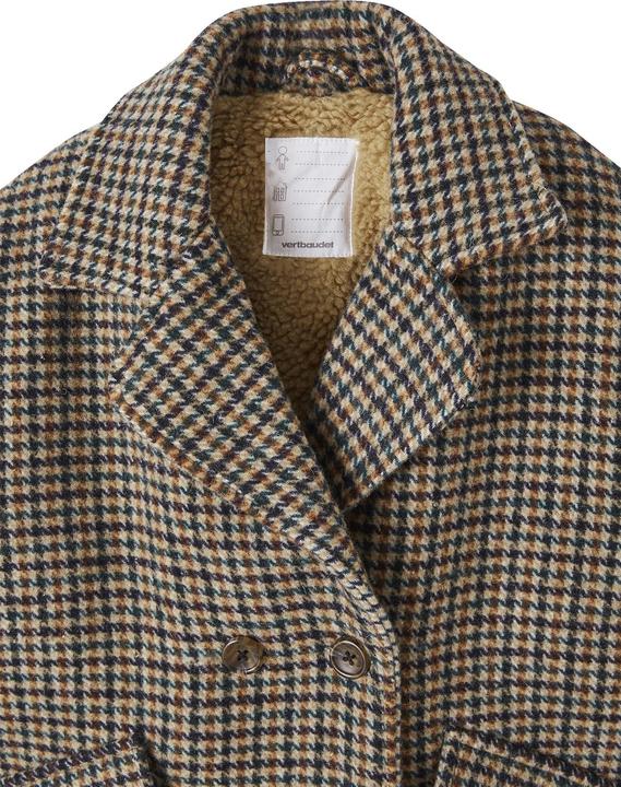 Image du produit Vertbaudet Veste à carreaux pour filles, doublure en polaire de nounours, rembourrage en polyester recyclé (104)