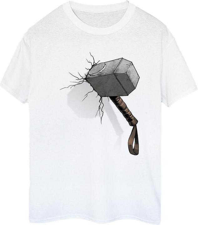 Produktbild Marvel Thor Hammer Crack TShirt (3XL)