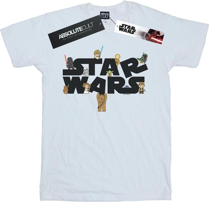 Immagine prodotto Star Wars Kiddie Logo Maglietta Uomo (XXL)