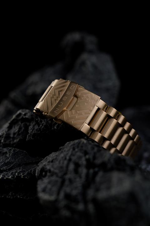 Produktbild Nubeo NB-6082-SI-33 Herrenuhr Quasar Automatik Limited 48mm 20ATM
