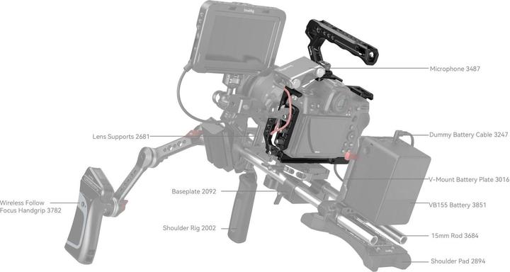 Immagine prodotto SmallRig Gabbia per Nikon Z8 (Gabbietta)