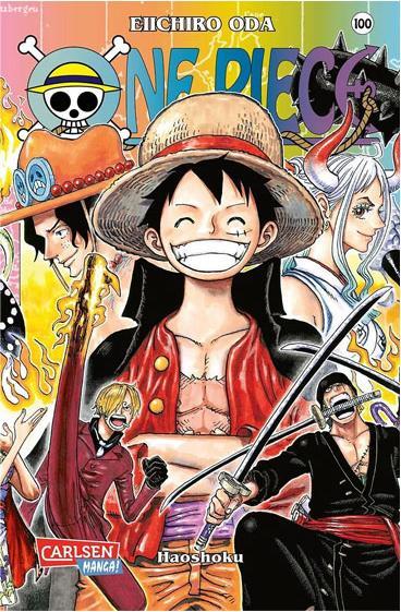 Actual product image One Piece 100 (German, Eiichiro Oda, 2022)