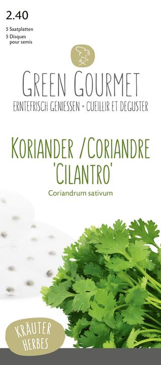 Image du produit Do it + Garden Coriande 'Cilantro' 5 graine plaque (Graines d'herbes aromatiques)