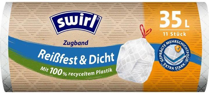 Swirl SWI Müllbtl.35l m.Zugband 11st (11 x, 35 l)