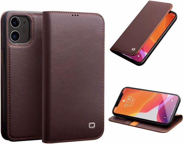 Produktbild QiAlino Exquisite Echtleder Hülle (Apple iPhone 12 mini, Apple iPhone 12)