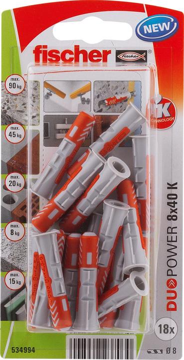 Produktbild Fischer Duopower (18 Stk.)
