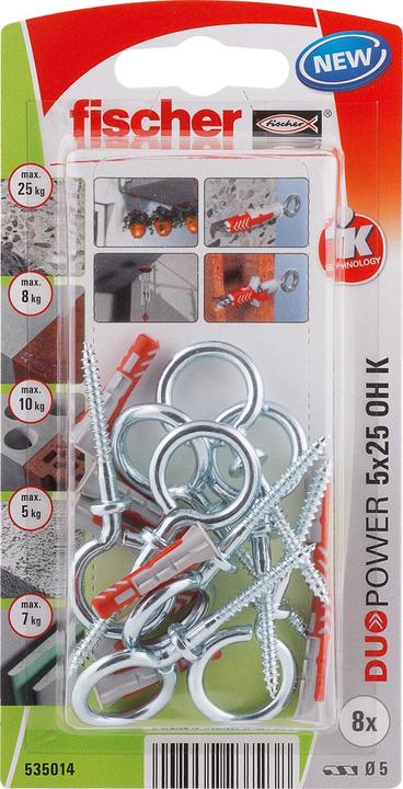 Immagine prodotto Fischer SB Tassello ad albero lungo SXR (8 pz.)