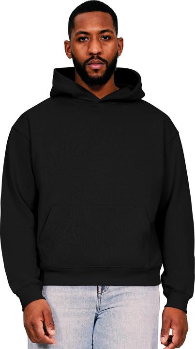 Actual product image Universal Textiles Mens Boxy Ringspun Cotton Oversized Hoodie (M)