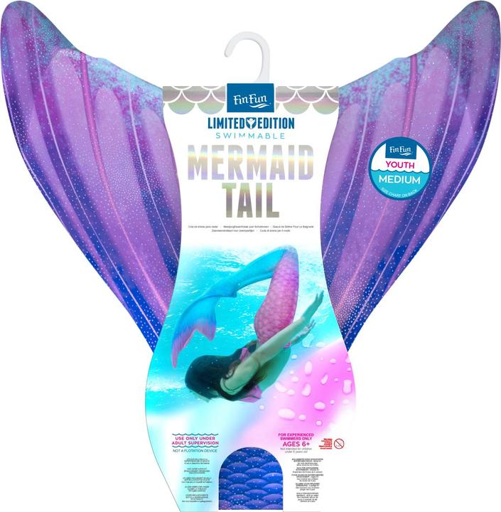 Actual product image Fin Fun Mermaidens Lotus Moon adults