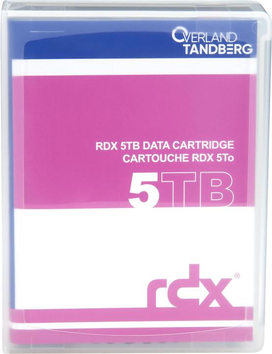 Actual product image Tandberg Data RDX Medium (RDX (HDD), 5000 GB)