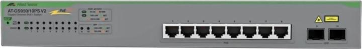 Image du produit Allied Telesis Switch Websmart Gigabit 8xtpoe+ (12 Ports)