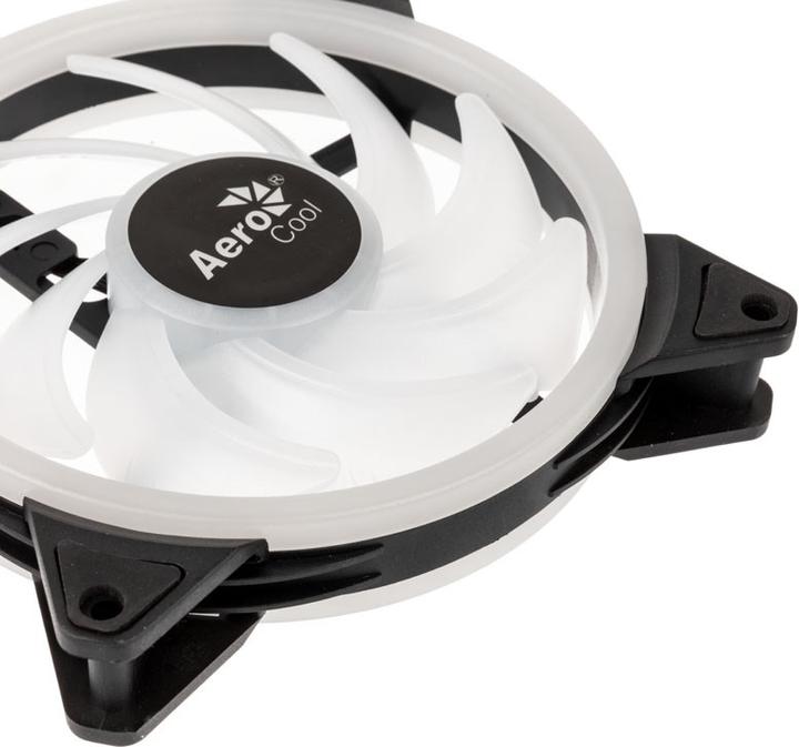 Image du produit AeroCool Duo 14 Boîtier d'ordinateur Ventilateur 14 cm Noir (140 mm, 1 x)