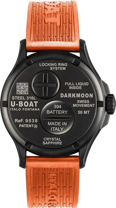 Image du produit U-Boat 9538 Darkmoon Orange IPB (Montre analogique, 44 mm)