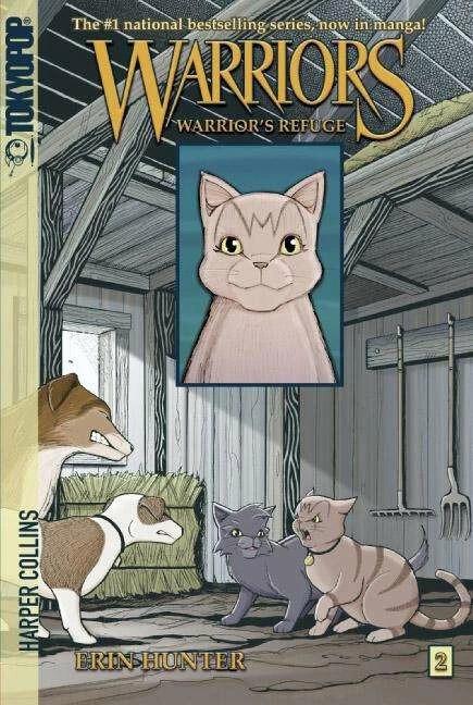 Actual product image Warriors Manga: Warrior's Refuge (English, Erin Hunter, James L. Barry, 2007)